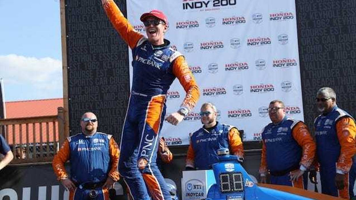 PNC Bank Chip Ganassi Racing's Scott Dixon Wins The Honda Indy 200 At Mid-Ohio