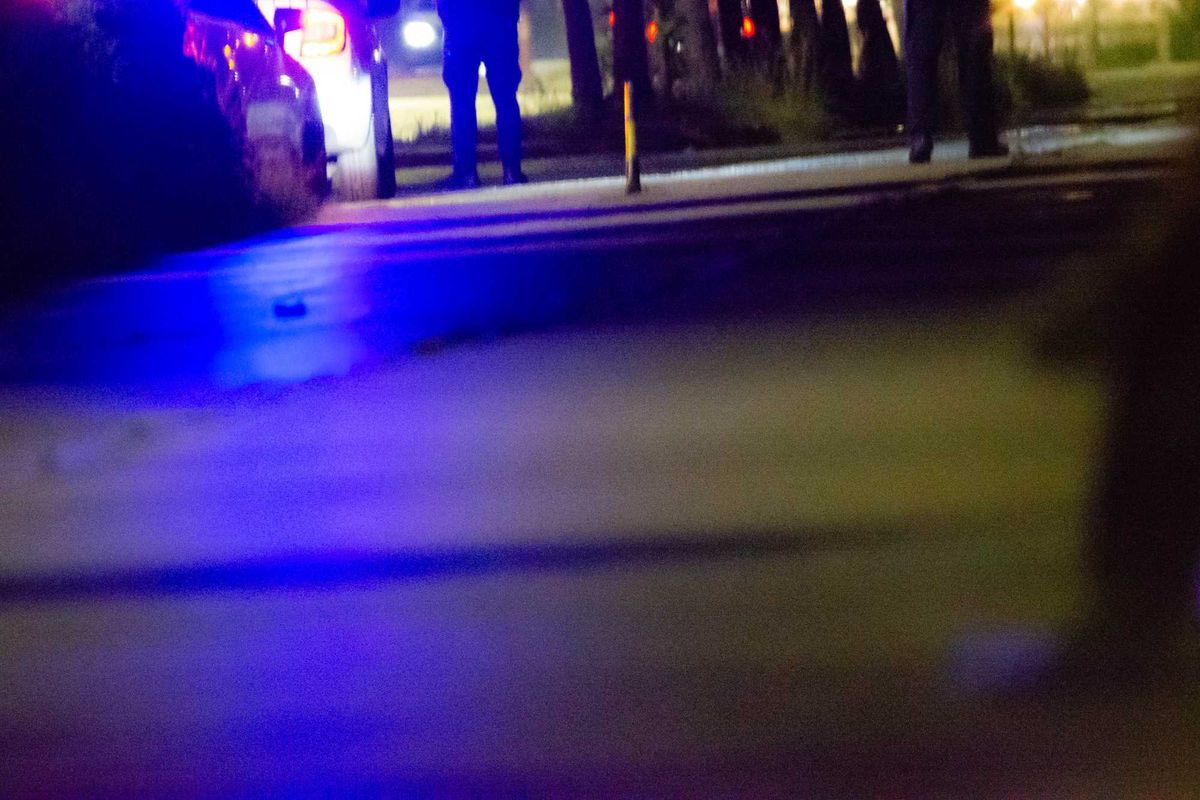 Police action on Monday night