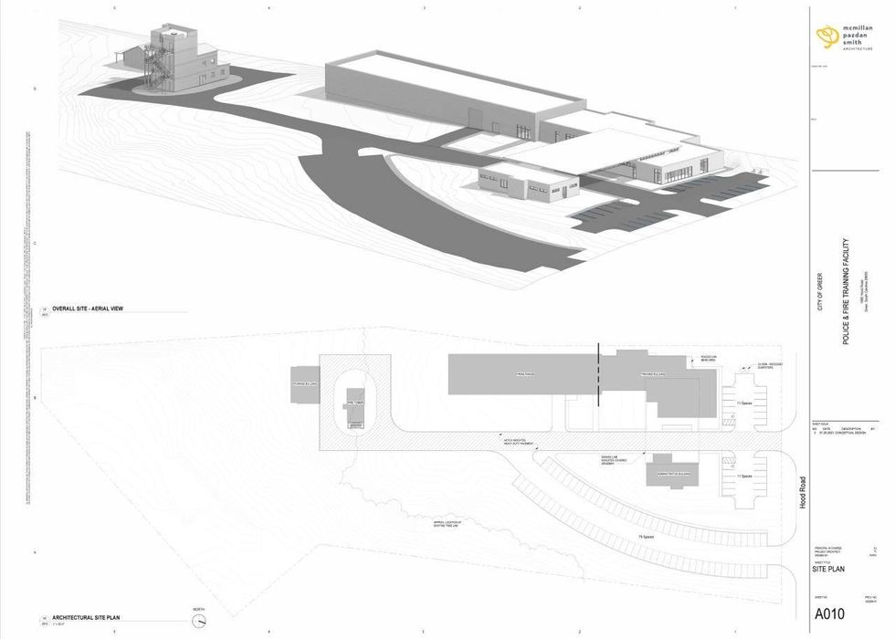 Police and Fire Training Center render