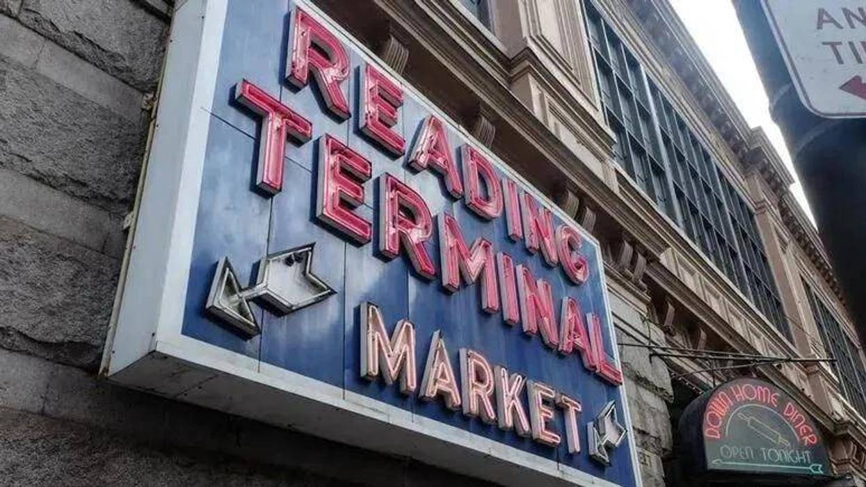 Police are looking for the person who shot a PPA employee with a BB gun near Reading Terminal Market on Monday morning.