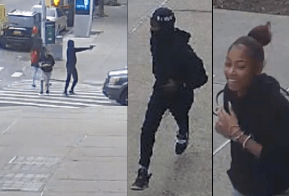 Police are searching for a male and female after a shooting wounded a teen in the Claremont section of the Bronx on Sunday evening
