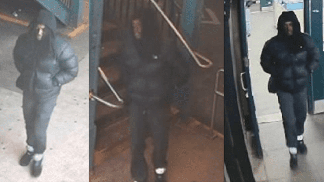 Police are searching for a man suspected of shooting a grandfather aboard a 3 train in Brownsville on Jan. 14. Photo credit NYPD