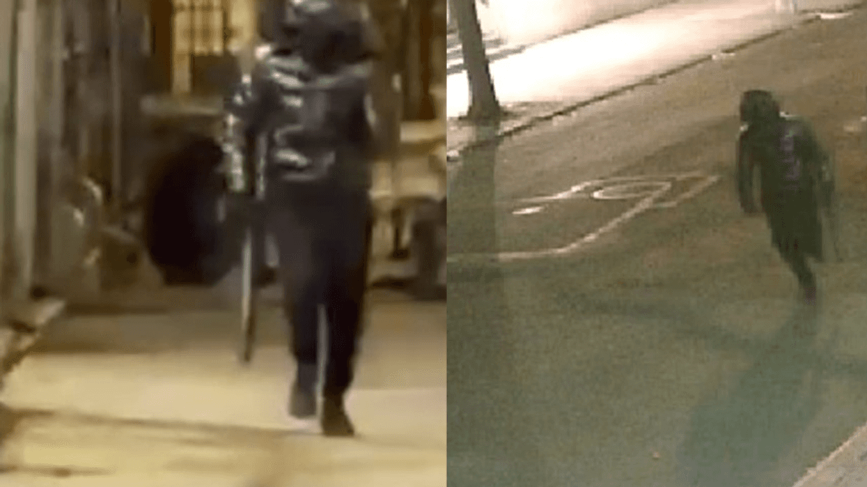 Police are searching for a man wanted for assaulting a 24-year-old victim in the Upper West Side with a baseball bat.