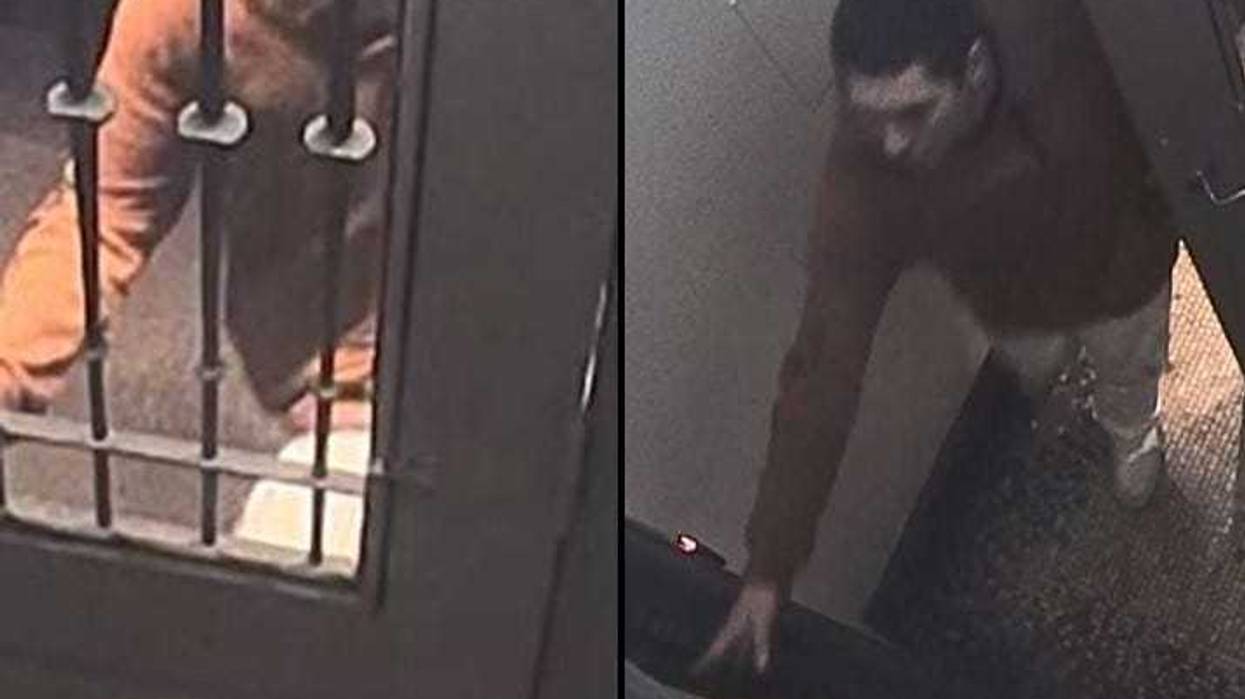 Police are searching for a man who they say groped a woman inside her West Village building on Feb. 26, 2023