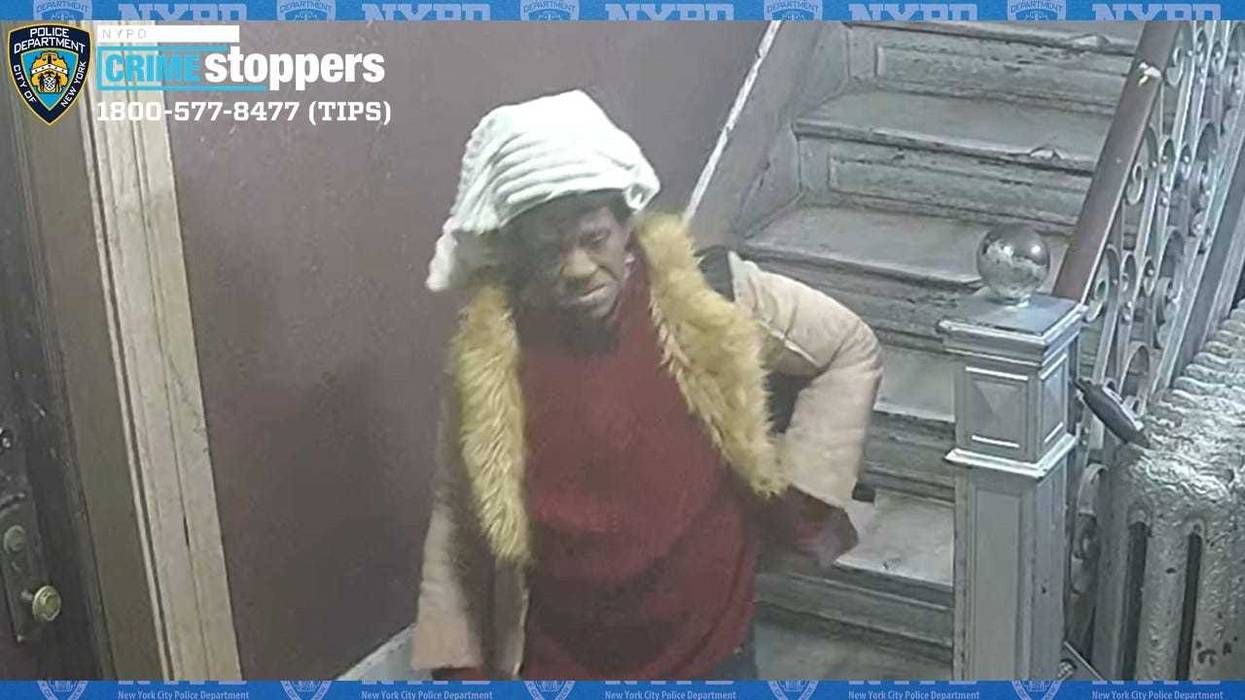 Police are searching for a rogue package thief who bit a woman who caught her stealing from a Brooklyn lobby this month