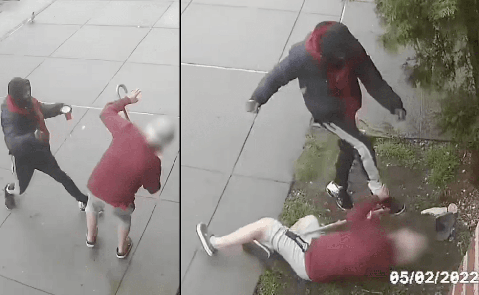 Police are searching for a suspect in Monday afternoon