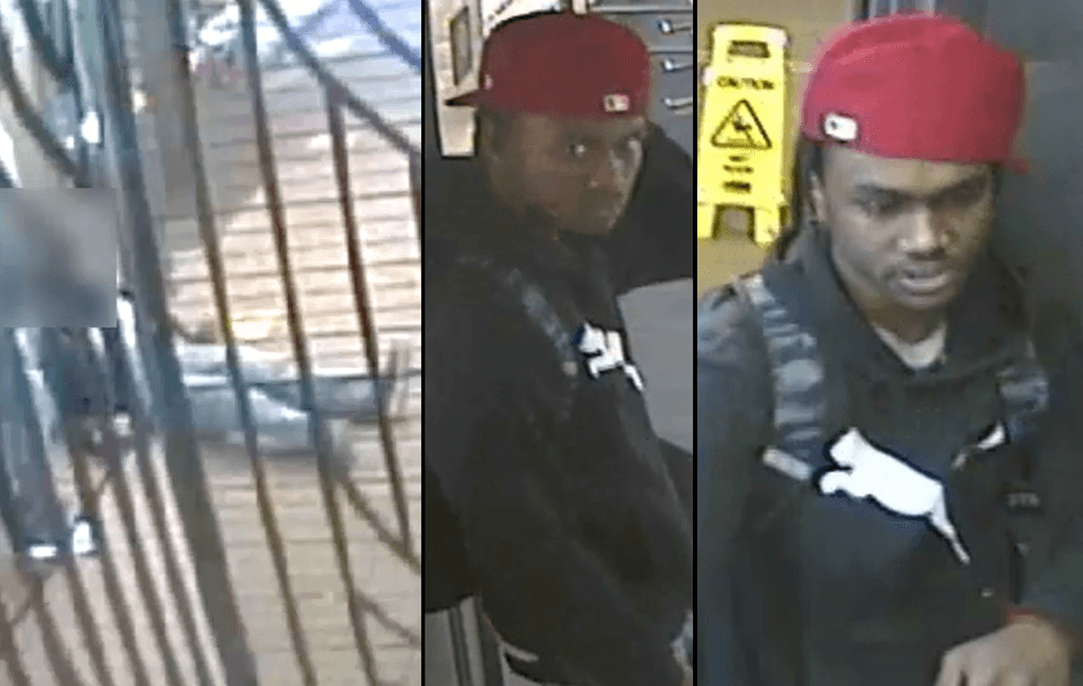 Police are searching for a suspect in Saturday
