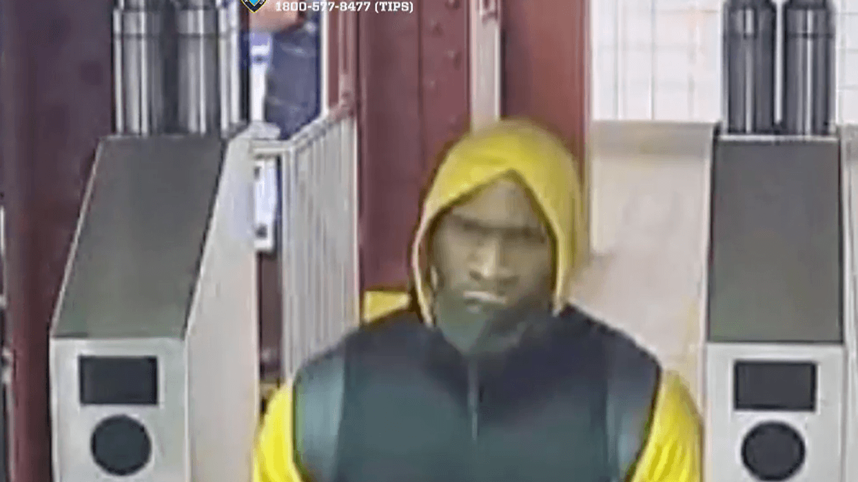 Police are searching for a suspect in the unprovoked assault