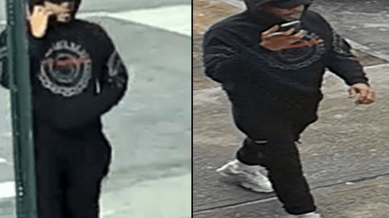 Police are searching for a suspect who stole $40,000 in cashier's checks from an 85-year-old woman in the Bronx