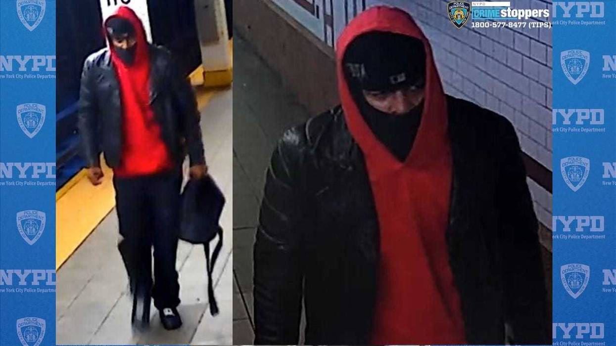 Police are searching for a suspected stabber who attacked a man on a 1 train in Morningside Heights on Jan. 1