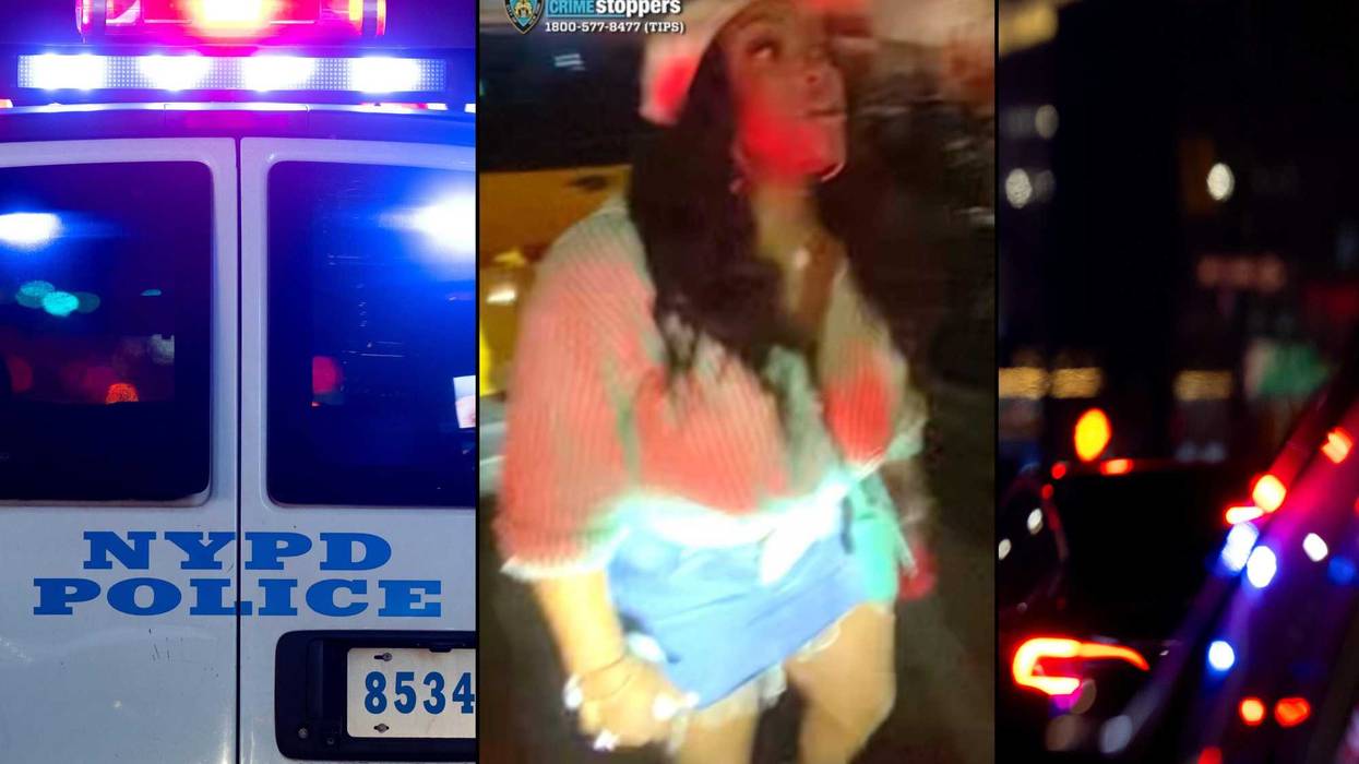 Police are searching for a woman who they say slashed another woman during a spat over a parking spot