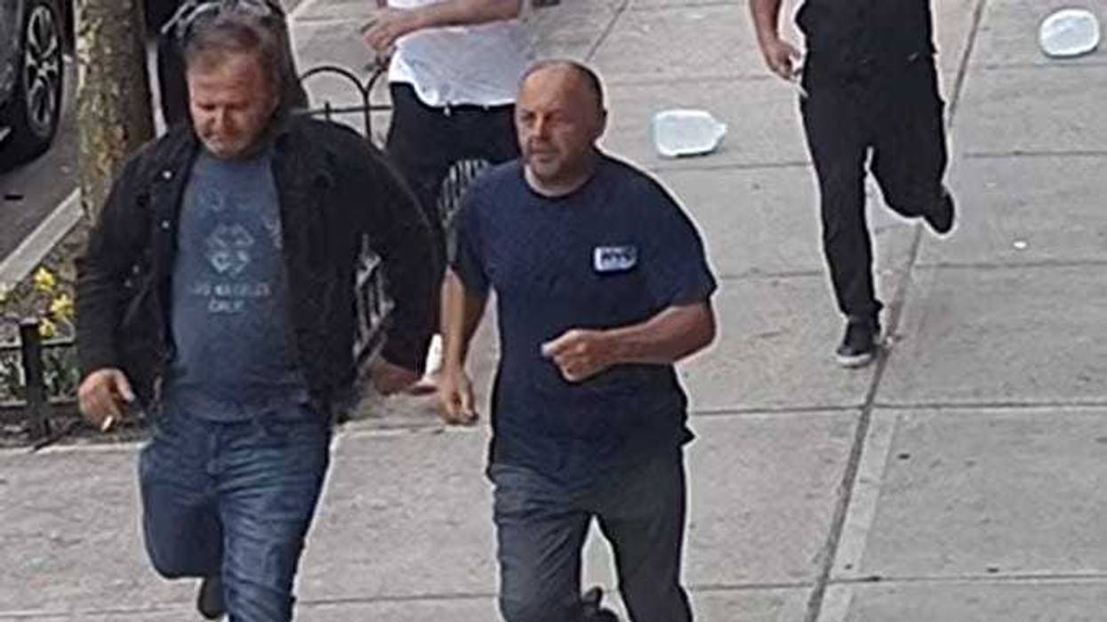 Police are searching for at least four suspects after the attack in Coney Island on Saturday