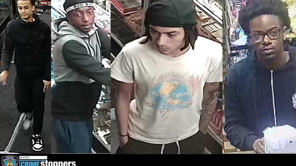 Police are searching for four suspects in the Aug. 6 robbery in the West Village