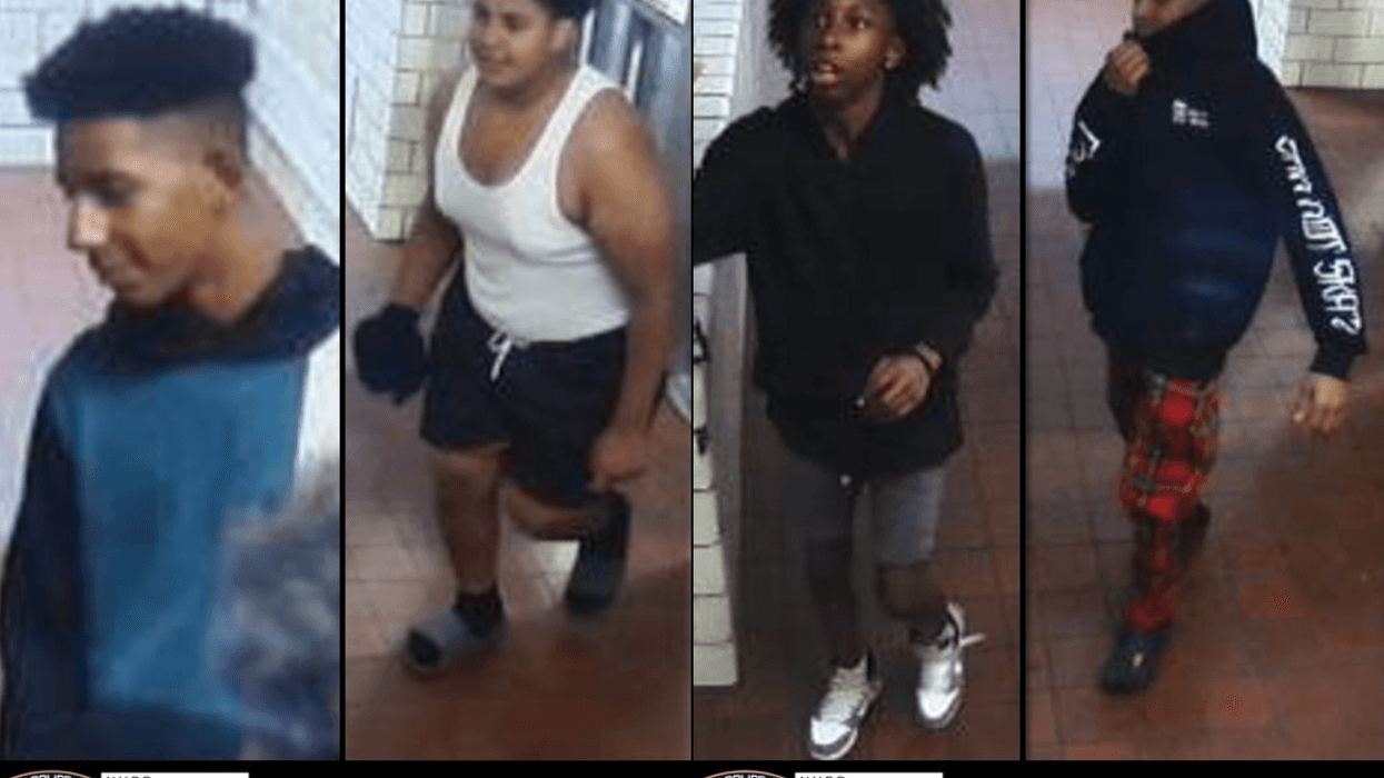 Police are searching for four suspects in the Sept. 15 attack