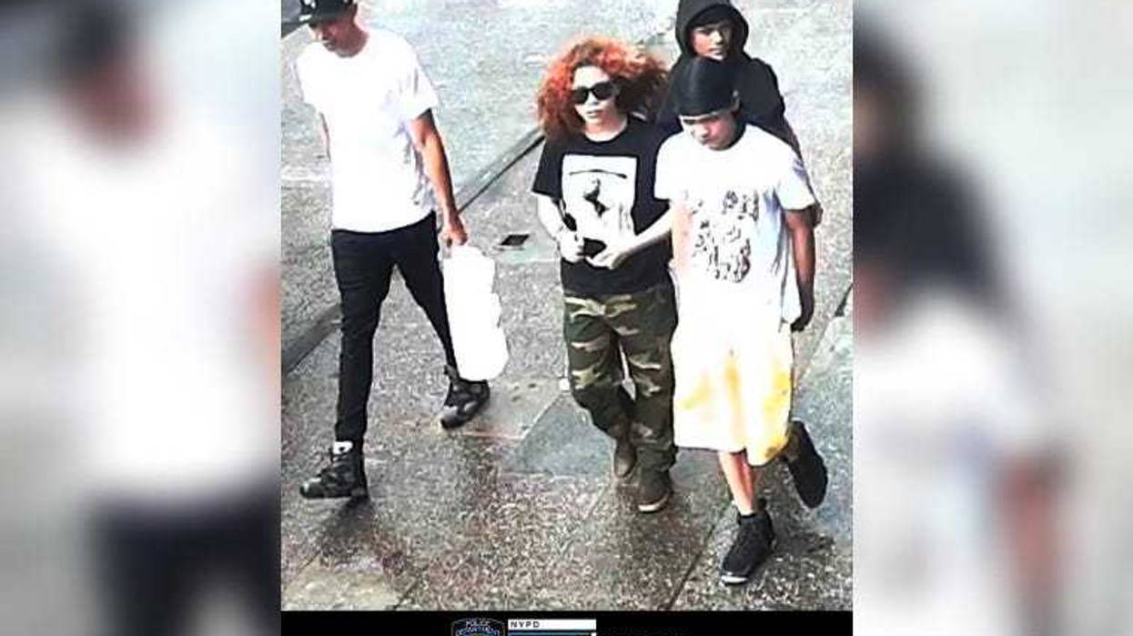 Police are searching for four teen suspects in the robbery in Mott Haven on May 28