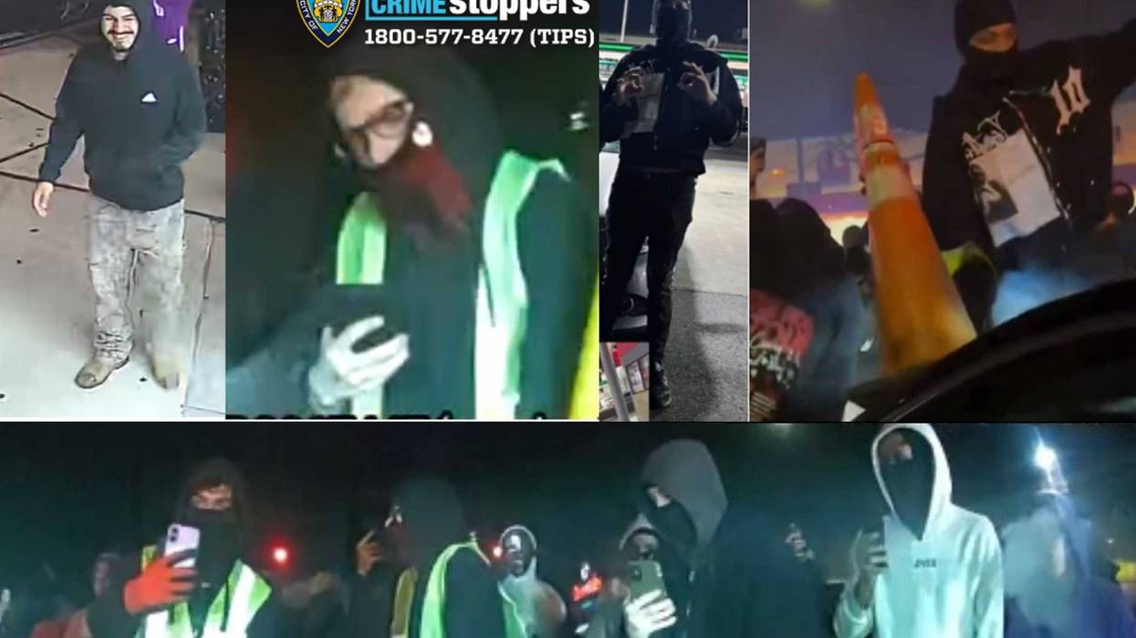 Police are searching for more than a half-dozen suspects in the caught-on-video attack in Ozone Park on March 30, 2025
