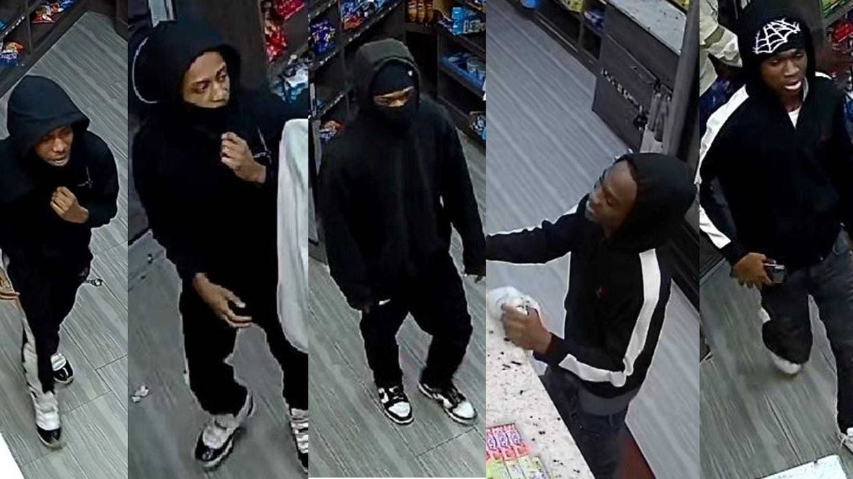 Police are searching for multiple suspects in the weeks-long crime spree
