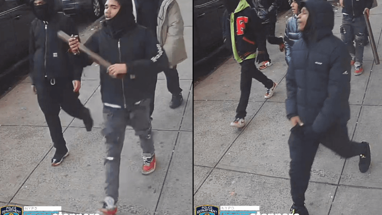 Police are searching for multiple teenage suspects in a Dec. 20, 2022, attack on two boys in the Concourse Village section of the Bronx
