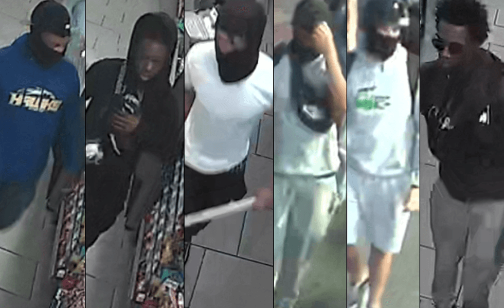 Police are searching for six people in connection with the robbery in Gramercy on Oct. 6