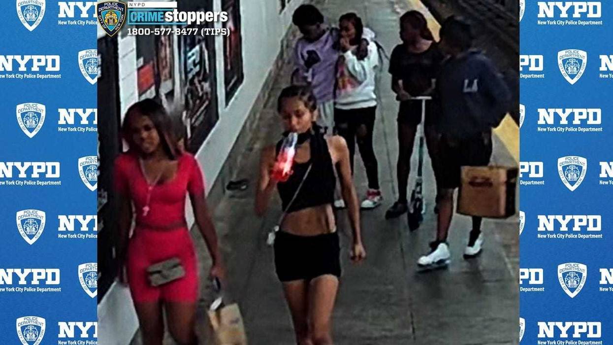 Police are searching for six teen girls in the attack