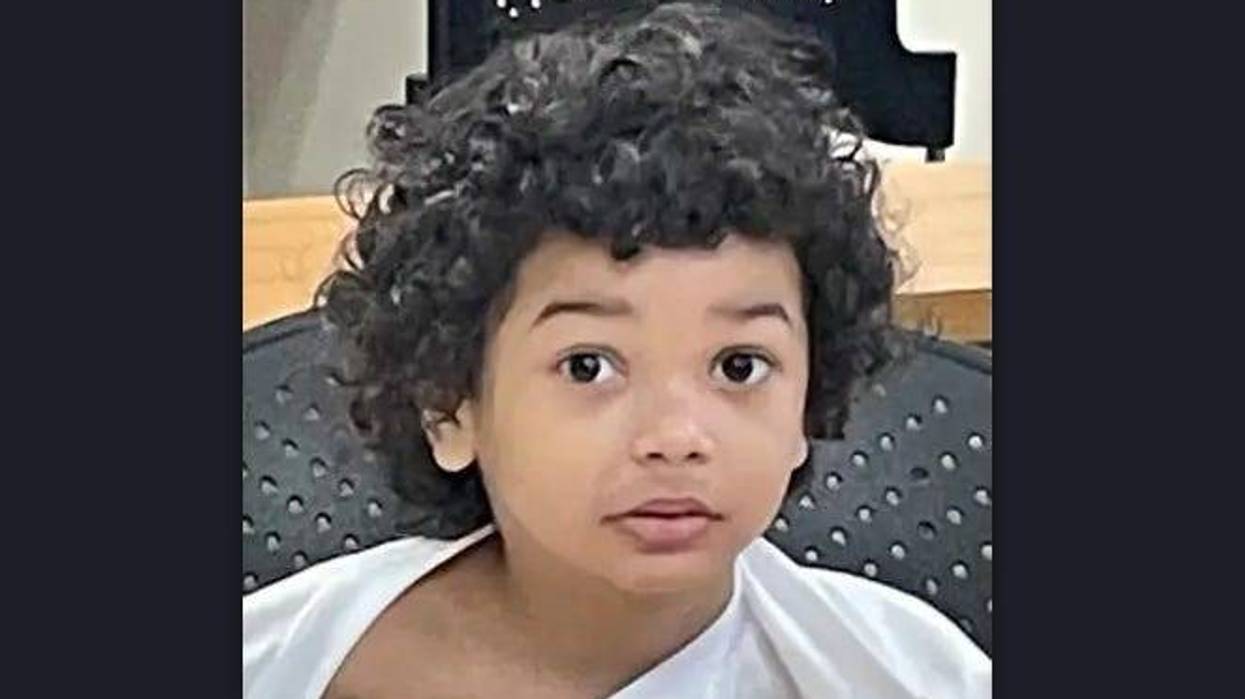 Police are searching for the family of a young, unidentified boy discovered playing naked and alone in Inkster