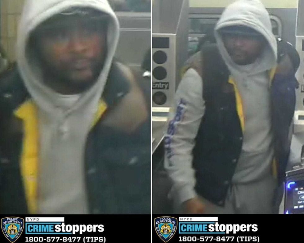 Police are searching for this man in an attack at the Lexington Avenue/51st Street station on Jan. 15