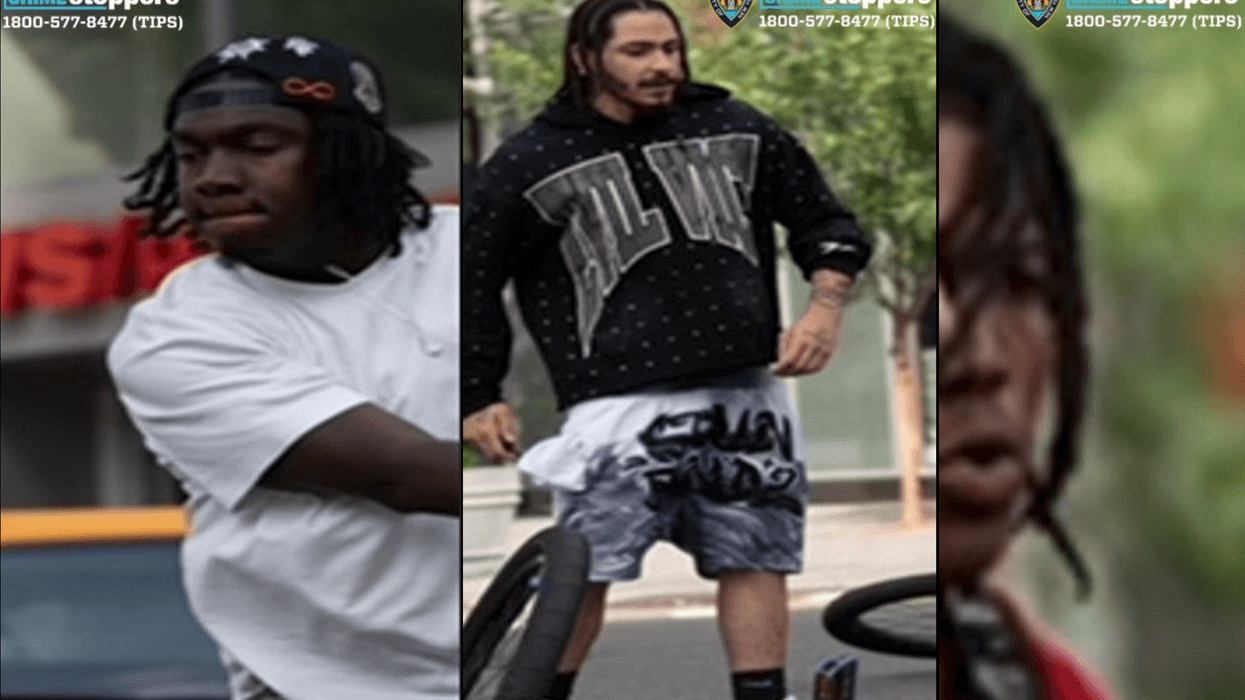 Police are searching for three male suspects in the robbery from Aug. 24