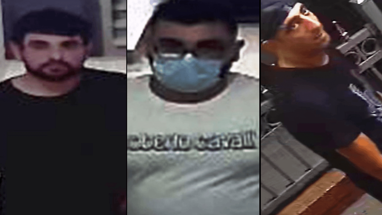Police are searching for three men in the violent home invasion in Midwood on Monday night