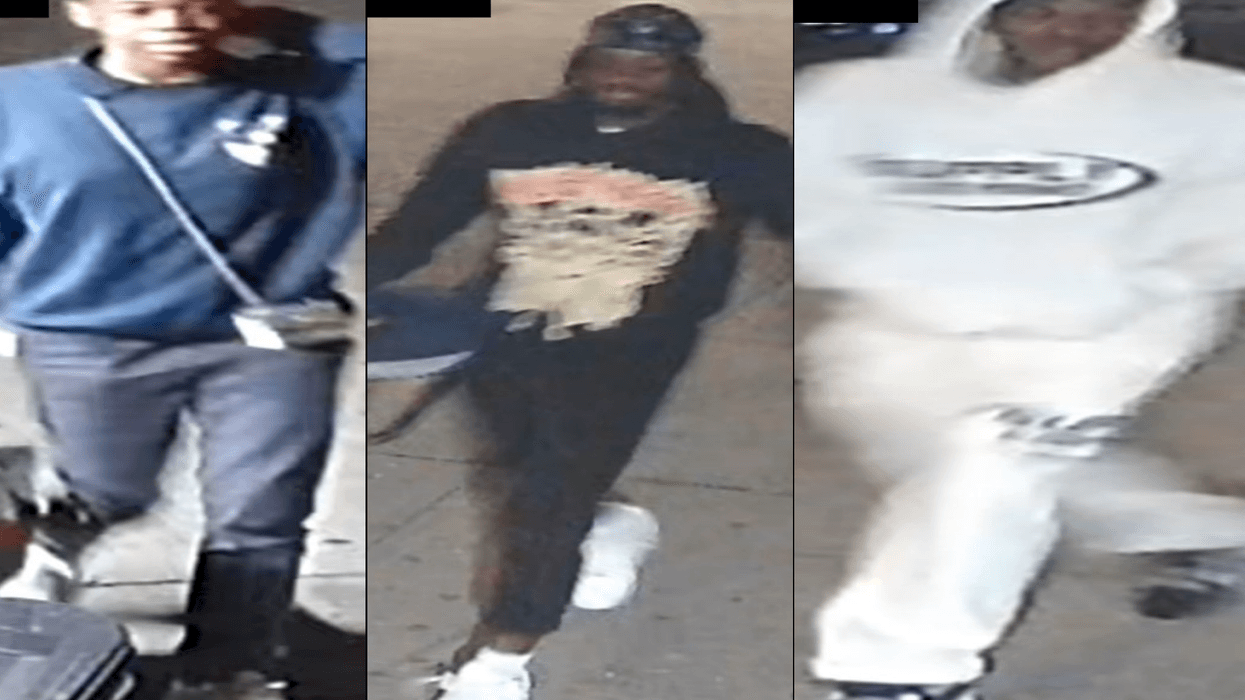 Police are searching for three suspects after a woman was robbed of her AI glasses on a Harlem street