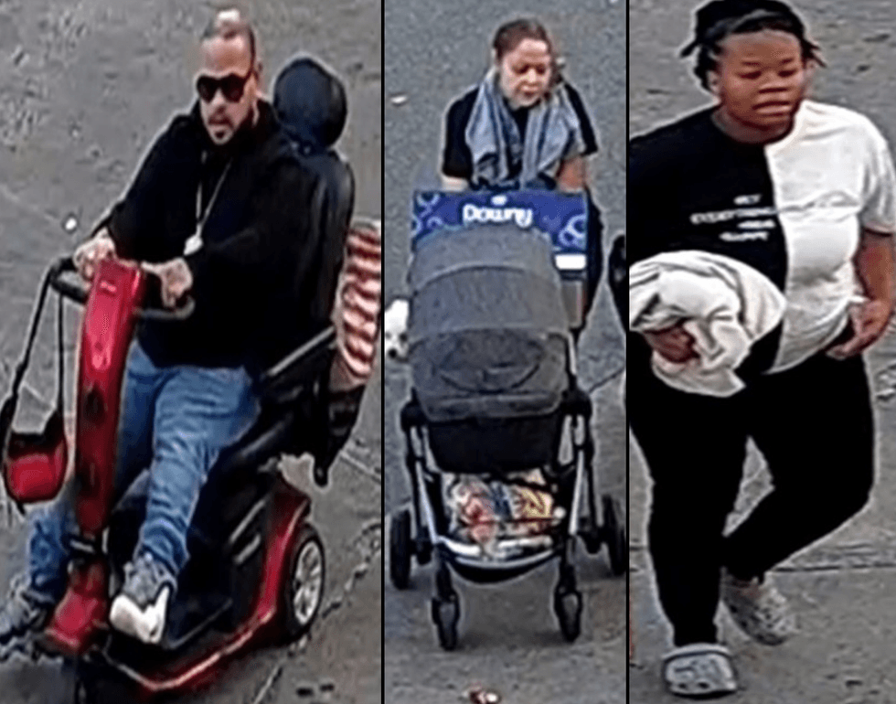 Police are searching for three suspects in the attack