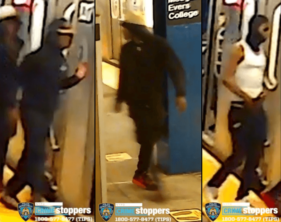 Police are searching for three suspects in Wednesday morning