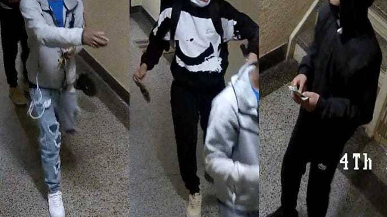 Police are searching for three teen suspects in the April 14 robbery in Jerome Park