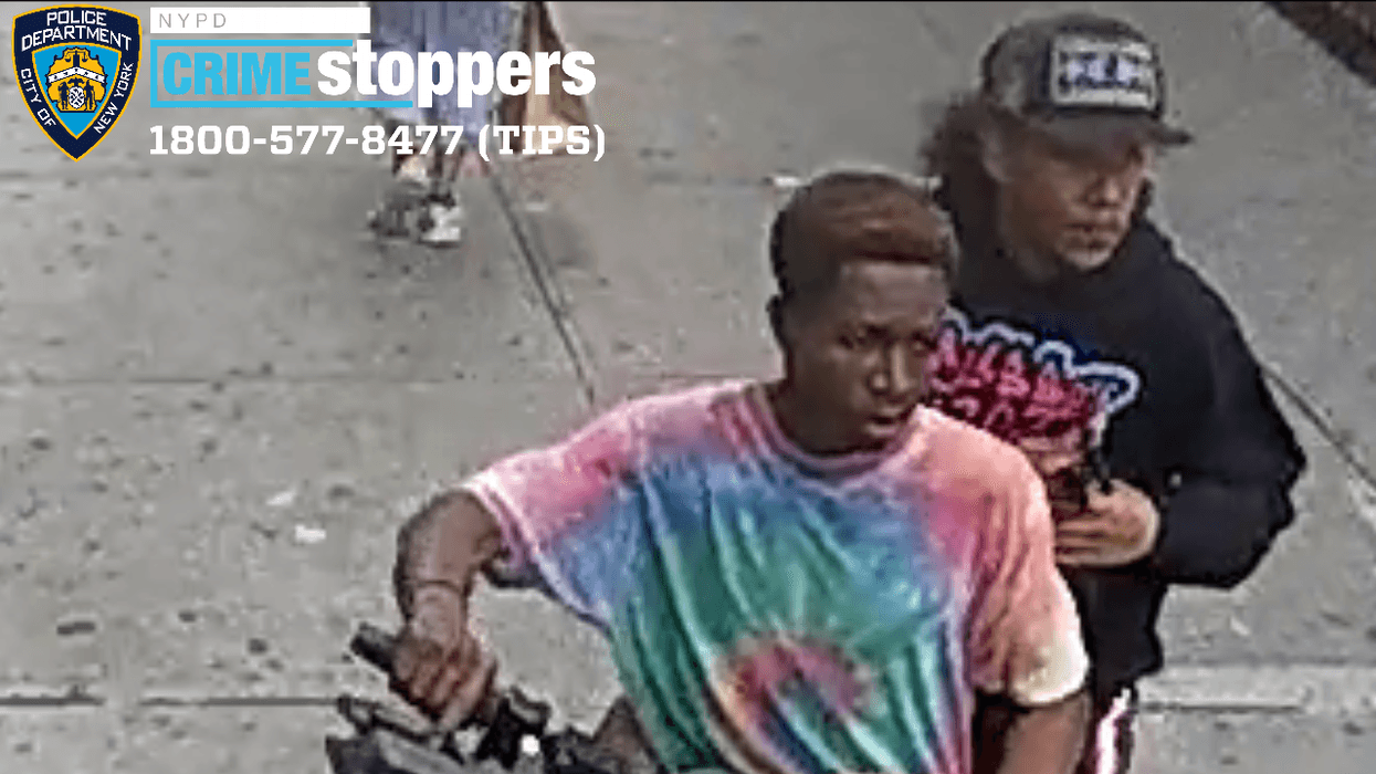 Police are searching for two suspects in a robbery spree on the Upper West Side