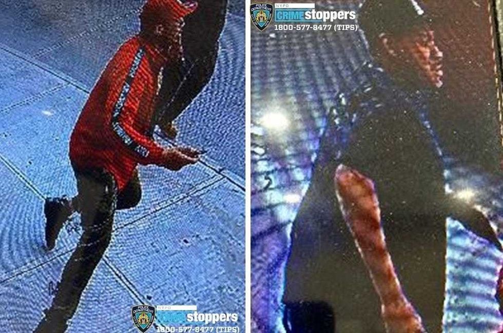 Police are searching for two suspects in last Friday