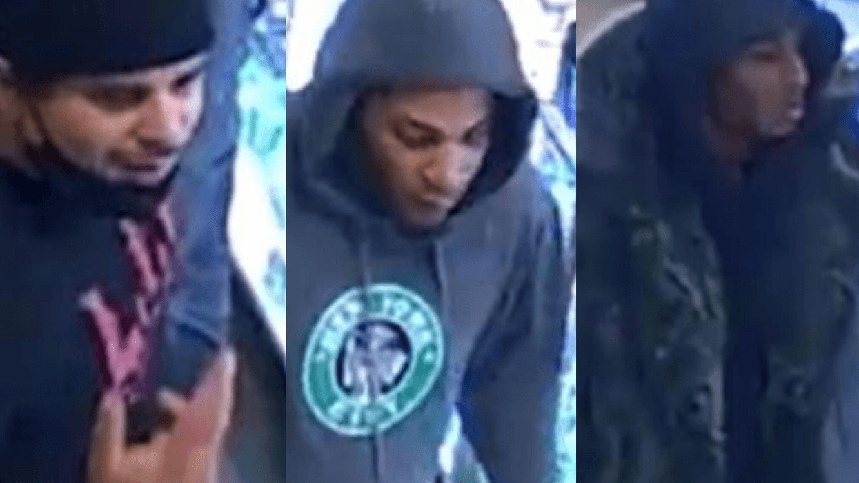 Police are seeking an armed robbery group that struck a Brooklyn smoke shop last Monday.