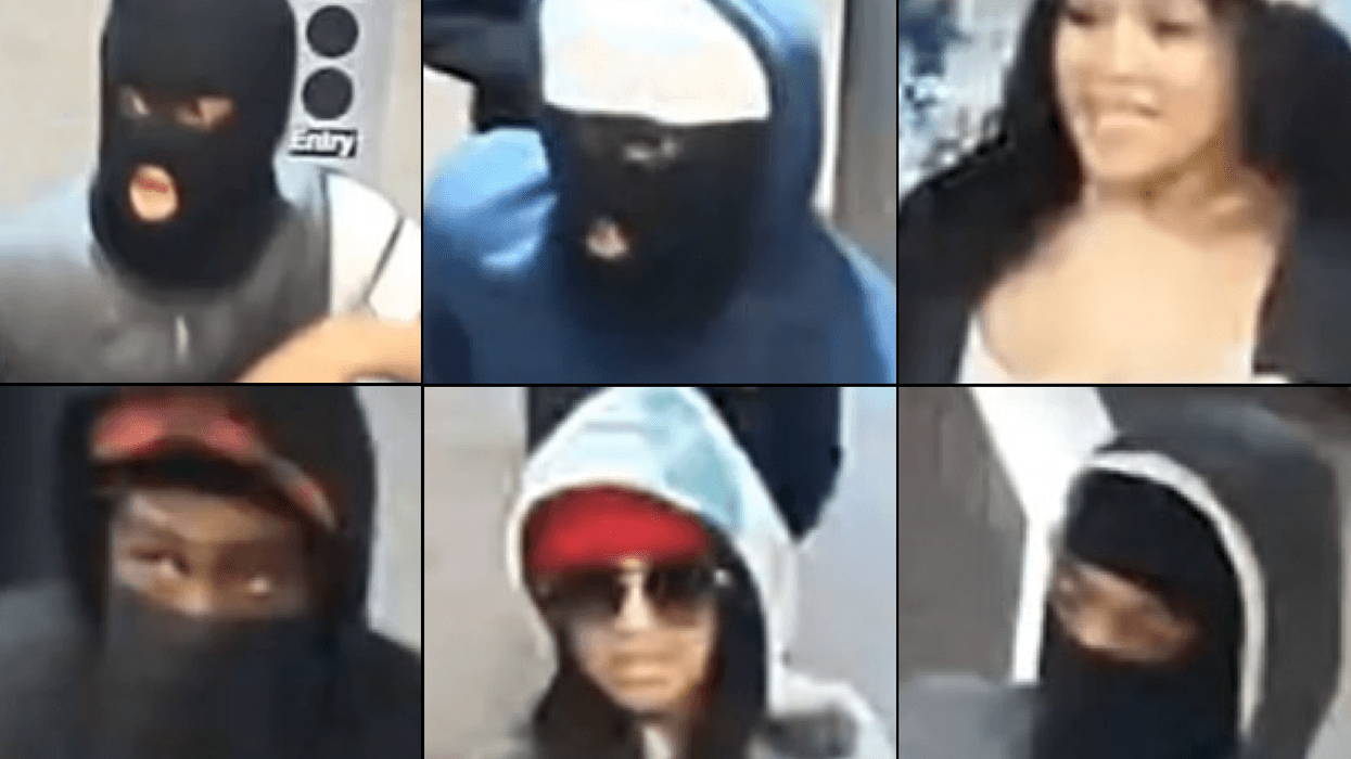 Police arrested six suspects in Sunday's robbery on a 1 train near 34th Street