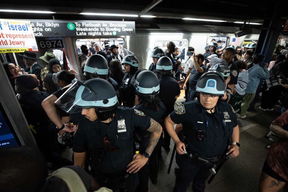 Police at incident
