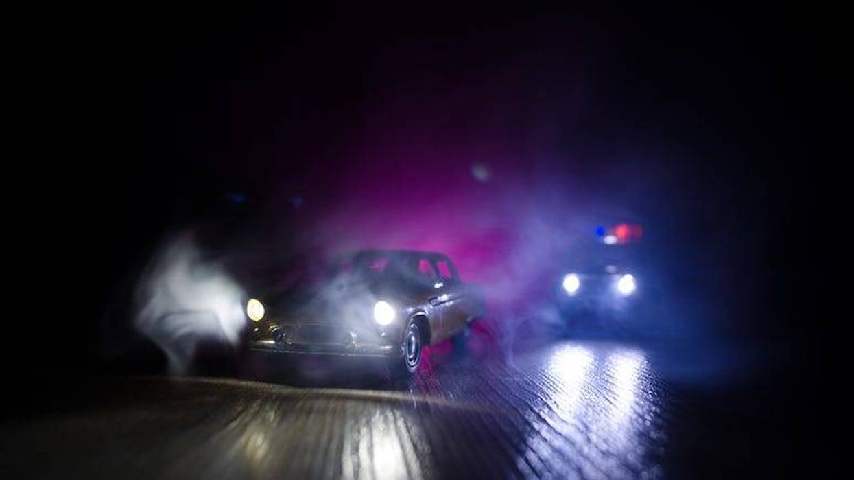 Police Chase, Night