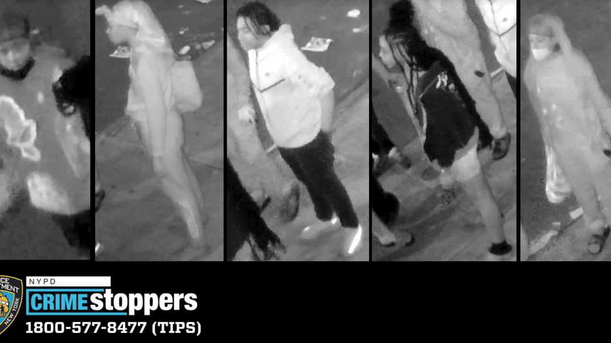 Police circulated security camera images of the suspects.