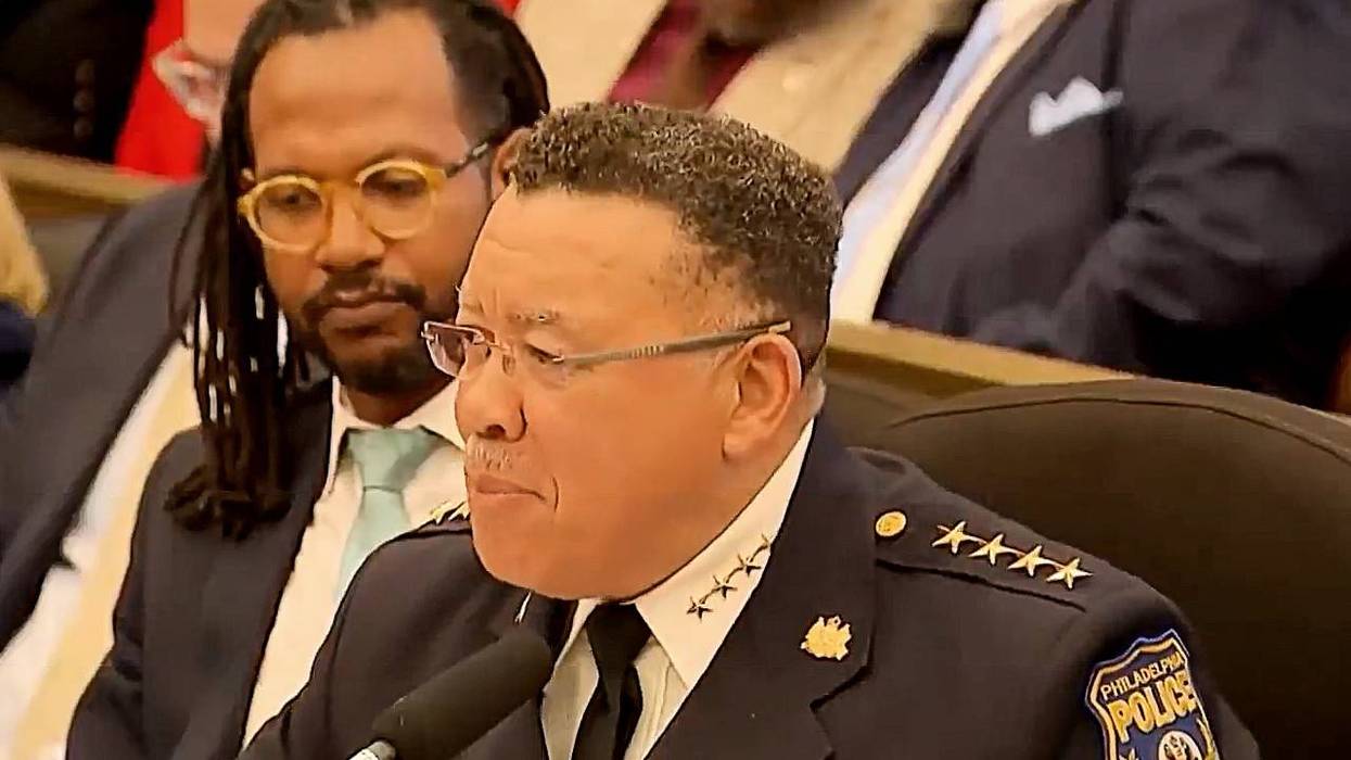 Police Commissioner Kevin Bethel answers questions from City Council during budget hearings on Tuesday, April 14.