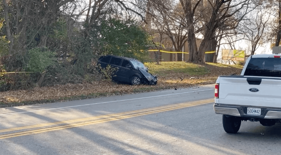 police crash