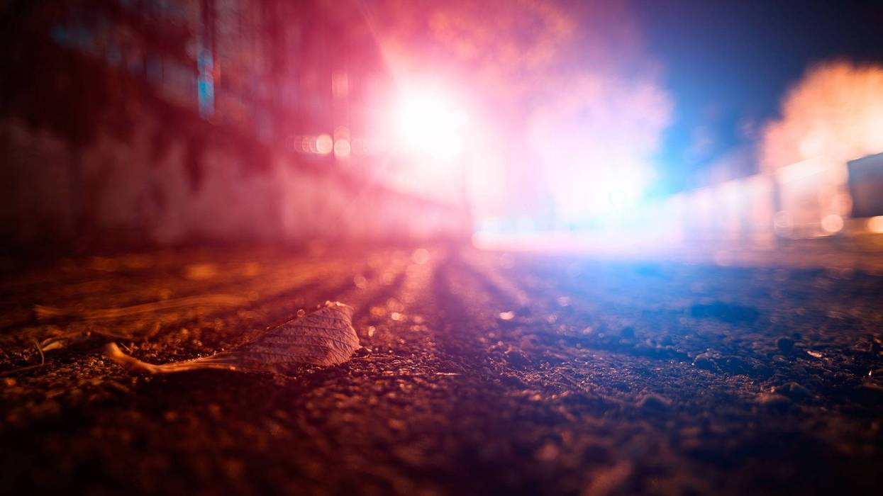 police crime scene