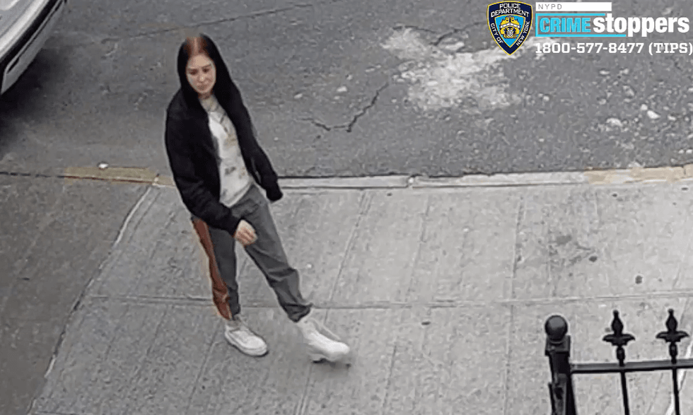 Police described the woman they