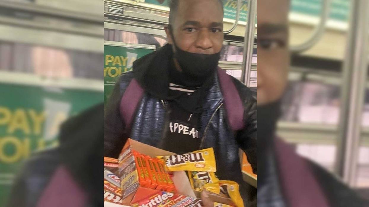 Police distributed an image of the suspect.