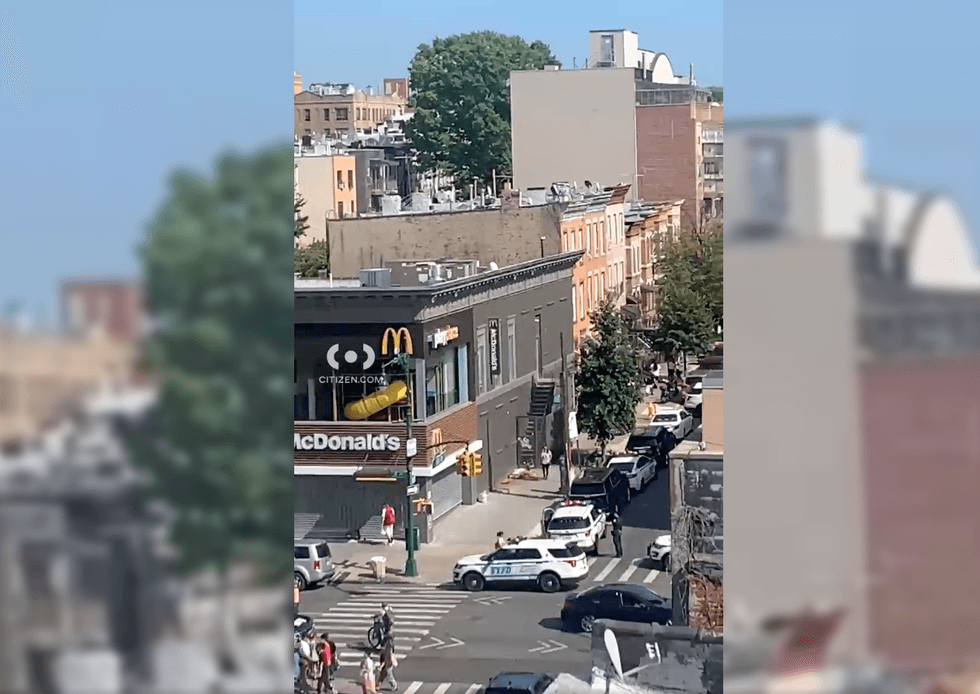 Police filled 52nd Street amid the investigation Wednesday afternoon