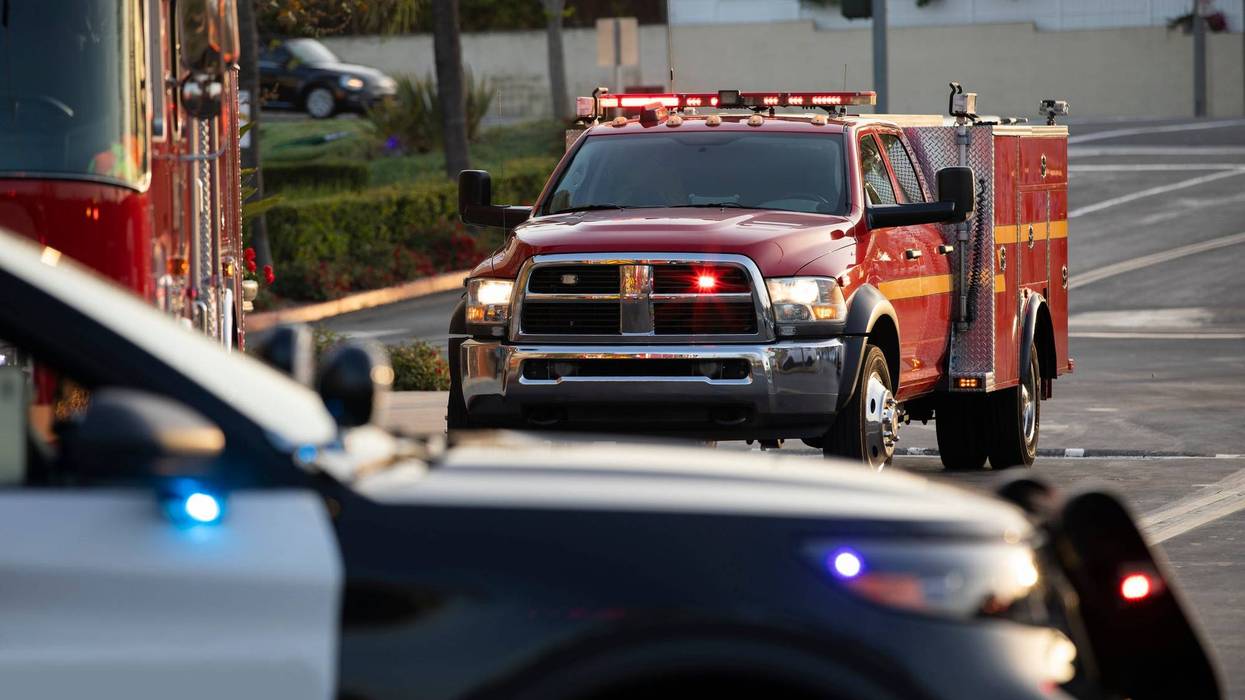police fire and ambulance