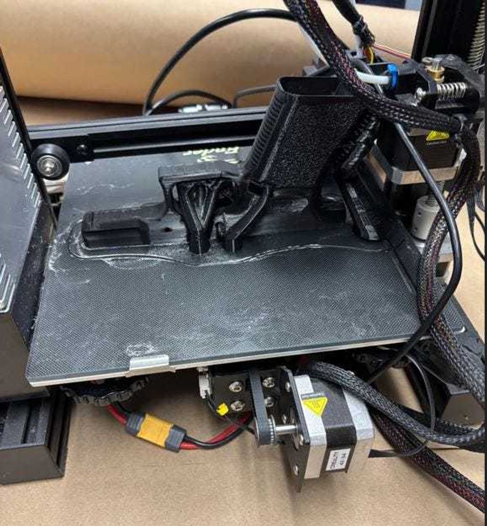 Police found a 3D printer with a computer in Brandon Marquez