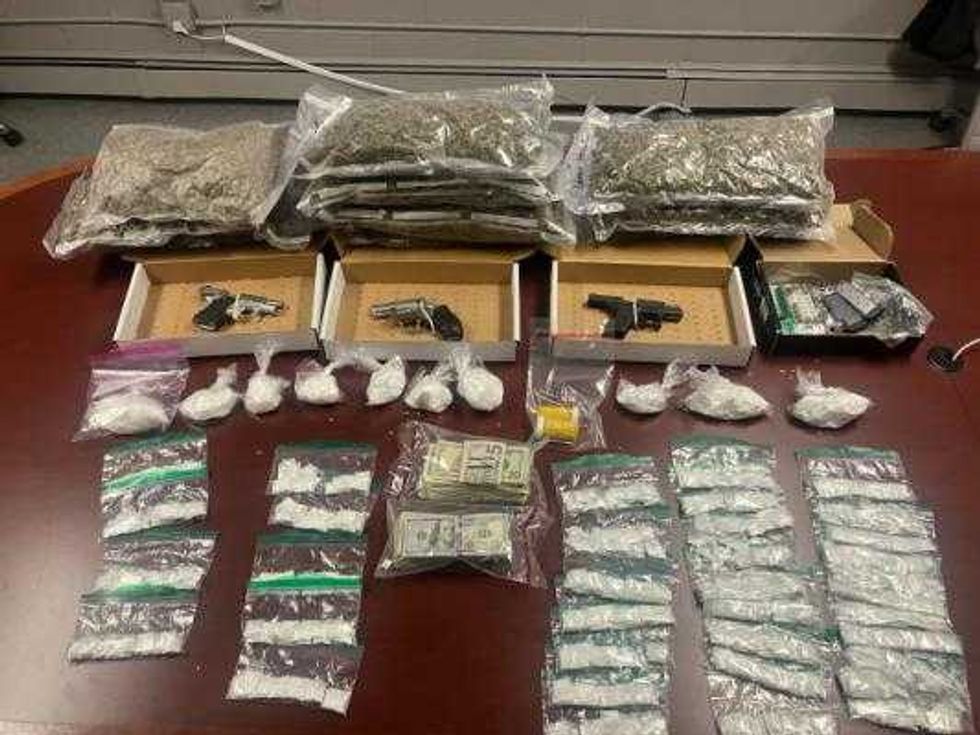 Police found around 17 pounds of cannabis and fentanyl pills last week following a two and a half month investigation into a drug trafficking organization operating between New York City and Orange County.