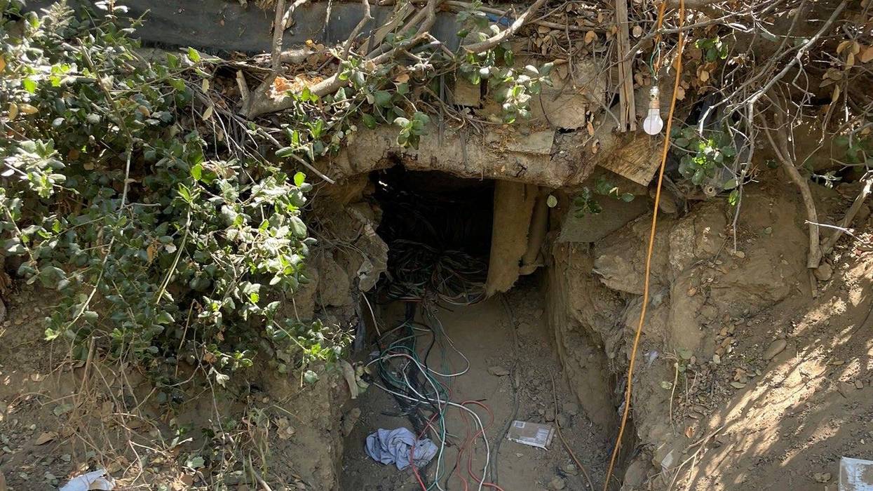 Police have arrested six suspects after finding a bunker full of stolen goods at a homeless encampment in San Jose.