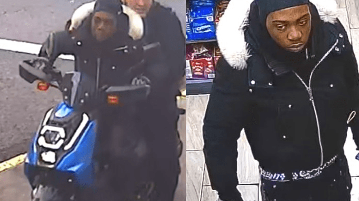 Police have released photos of suspects in a string of robberies across Manhattan this month.